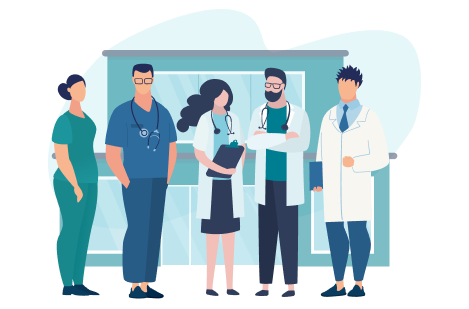 Mettre en relation plusieurs professionnels de santé